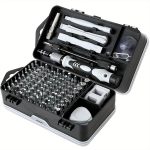 Screwdriver Tool Kit Set, with Case Set of 115 in 1 Magnetic Screwdriver Set for Multi-Function Magnetic Slot Electronic Mobile, Computer, Laptop Repair Camera,Watch Tool kit Set