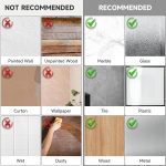T ESSENTIALS 8 Pcs Self-Adhesive Crystal Acrylic Pull Knobs for Cabinet, Drawer, Wardrobe Hook Diamond Stickers Sticky Hook Decorative Furniture Handles for Kitchen, Bathroom, Dresser, Door (Clear) - Image 5