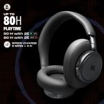 JBL New Live 780NC, Advanced Noise Cancellation 2.0 Wireless Headphones, Latest Technology (BT 6.0, Auracast, Hi-Res, LDAC, Spatial Sound, 6-mic, AI-Trained Algo) 80H Battery, 2Yrs* Warranty, Black | Bluetooth 6.0, Multipoint Connection, Up to 80 Hours Playtime, Customisable with the JBL Headphones App, Spatial Sound - Image 8