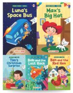 Story Books for Kids - Phonic Reader - Vowels (Set of 5 Books) (Illustrated) - Vowels phonics Books for Early Readers - Vowels Storybooks - Read Aloud to Infants, Toddlers - Age 2+