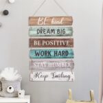 Wall Decor for Living Room - Wall Hangings for Home Decoration - Wall Decoration Items for Living Room - Wall Art - Bedroom Wall Decor - Rigid Eco-Friendly Recycled Board - 6 pcs, Retro - Image 4