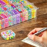 Transparent Plastic Tool Organiser Box with 6 Removable Inner Containers – Clear Hardware Storage Case with Carry Handle | Screw, Bolt, Nut & Small Parts (30PCS TRANSPARENT BEAD STORAGE BOX) - Image 5