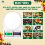 Btag SF-400 Digital Kitchen Weighing Scale | 10Kg x 1g Precision | 1 year (6+6 months) warranty | Food Scale with LCD Display for Cooking, Baking, Meal Prep & Healthy Diet | (White) - Image 5