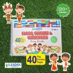 Laadan Flags, Culture & Currencies Busy Binder | Busy Book for Kids Ages 3-6 | Geography Learning Toy | Montessori Method | Educational Travel Toy, Toddler Quiet Book, Early Learning Educational Gift - Image 7