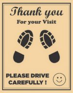 CONVRT® Car Disposable Paper Foot Mat for Car, Bus,Van,Truck,Crew Cab,SUV,Scooter,Car Printing Papers Sheets Car Floor Mats, Paper Interior Automotive Mats Universal Size, Brown (Pack of 50)