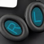 SoloWIT Earpads for Bose Headphones - Black&Blue | for QuietComfort QC15/QC25/QC2/QC35, (SoundTrue/SoundLink)Around-Ear I/II, AE2/AE2i - Image 9