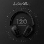 Noise Newly Launched Airwave Max XR Wireless Over-Ear Headphones with 120H Playtime, ANC, HFA Tech, Spatial Audio, Dual Pairing,BT V6.0(Pearl Beige) - Image 3