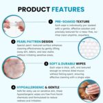 Foodie Puppies Anti-Bacterial Pet Eye Wipes 150 Pieces for Dogs, Cats and Other Small Animals | Daily Care Eye Wipes Suitable for Cleaning Tears Stains, Eye Debris, Wax, Odor, Dirt - Image 4