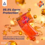Savlon Moisturizing Glycerin Bathing Soap Bar 600g (120g Pack of 5) | 99.9% Germ Protection | Natural-Origin Glycerin | Value Family Pack | Soft Moisturized Skin | Women & Men - Image 2