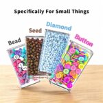 64-Grid Diamond Painting Storage Containers, Portable Transparent Diamond Art Organizer, Which Are Suitable for Quick DIY, Beads and Diamond Art Storage Containers - Image 4