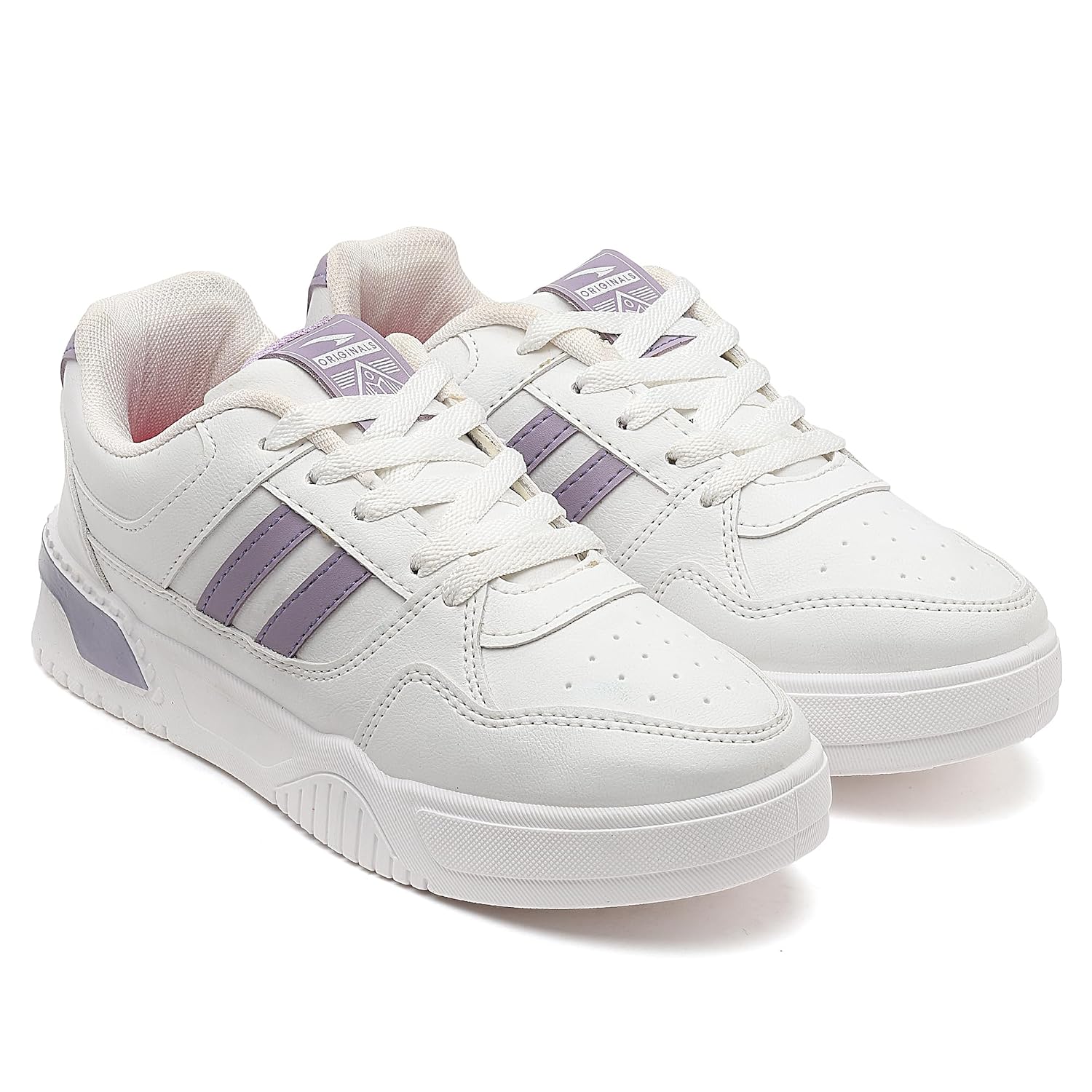 818rLYfMb3L._SL1500_.jpg ASIAN Women PARADISE-12 Casual Mid Top Sneakers,Stylish and Trendy Shoes with Laces for Women and Girls - Image 1