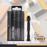 Sunkizzrs® 20 Pcs HSS Mini Twist Drill Bits Set (0.3-1.6mm) with Hand Pin Vise — Micro HSS Push Drill — Precision Hand Tool for Resin Arts Crafts/Model Making/Wood/DIY (21) - Image 9