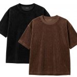 RodZen® Oversized Fit Half Sleeves Round Neck Textured Polycotton T-Shirt for Women/Girls (Pack of 2)