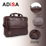ADISA Laptop Messenger Office Bag Briefcase for Work for Men (LB6052) - Image 3