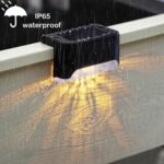 BRITSPEAR Solar Light Outdoor Garden Waterproof Stair Deck Pool Patio Fence Gate Yard Floor Step Railing Balcony Sunlight for Home (4, Standard) - Image 6