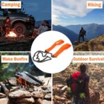 DRUCILA Pocket Chain Rope Saw Portable Hand Powered Saw With Sharp Teeth Blades for Wood Cutting Outdoor Hiking Camping Survival Gear Garden Work With Carrying Pouch. - Image 6