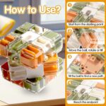 3D Maze Puzzle Cube, Transparent Labyrinth Brain Teaser with Steel Ball Rolling Game, Clear Strategy IQ Puzzle, Compact Handheld Educational Thinking Toy for Kids, Teens & Adults - Image 3