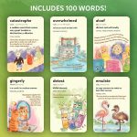 Skillmatics Educational Vocabulary Flash Cards for Kids – Wordables Level 1 | Learn 100 words with Wordplay, Visuals, & Soundplay, Gift for Ages 8, 9, 10 & Up, Screen-Free Language Game - Image 3