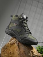 Leo Men's Waterproof Non-Slip Lightweight Outdoor Mid Top Ankle Boots For Men Boots For Men - Image 2