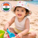 Baby Eli Premium Cotton Summer Bucket Hat – Breathable Wide Brim Sun Cap for Infants & Toddlers (6-24 Months), Soft Sun Protection Beach Hat for Boys & Girls White - Image 8