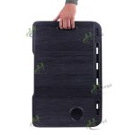 Foldable Wooden Mini Laptop Table for Bed, Study Table with Drawer, Mobile Holder (Blacks) - Image 7