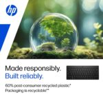HP 350 Compact Multi-Device Bluetooth Wireless Keyboard; Spill Resistant; Swift Pair; OS Auto-Detection, LED Indicator, Battery Life Up to 24 Months, 3 Years Warranty - Image 9