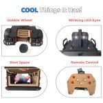 MakerVerse GobbleBot | DIY Electronic Robot Kit | Robot with Remote Control | Science Project for Age 8, 9, 10, 11, 12, 13, 14 (Wood) for Boys & Girls for Boys and Girls - Image 3