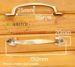 Mix&Match Antique Brass Cabinet Handles (6 Inch, Pack of 10) | Arch Bow Classic Pulls for Kitchen, Wardrobe, Cupboard, Almirah & Drawer Furniture Hardware - Image 10