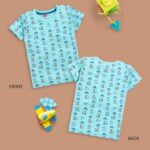 LuvLap Baby Boys Regular Fit 100% Cotton Half Sleeve Boys T-Shirt Pack of 5 - Image 3