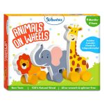 Skillmatics Wooden Animal Toys on Wheels, Wooden Toys for Kids | Imaginative Play for Babies & Toddlers, Educational Gifts for Infants 9 Months to 3 Years - Image 8