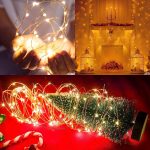 CBK Solar Fairy String Light 200 LEDs 22 Meter Inbuilt Rechargable Batery IP65 Waterproof 8 Mode Copper Wire for Garden Yard Balcony Diwali Christmas Party & Home Decor Led Light - Image 7