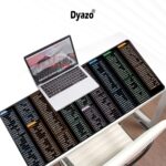 Dyazo Large Anti Slip Keyboard Shortcut Extended Desk mat/Mouse Pad with PS |AI | CDR | PR | Word | excel | PPT Shortcut Keys Computer mat for Laptop Size 800 x 300 x 3 mm (Black No Logo) - Image 6