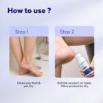 20% Urea Crack Heel Repair Foot Cream Roll On 50ml Foot Cream For Dry And Cracked Feet With 2% Lactic Acid, Olive Oil & Vitamin E | Help Heel Repair and Moisturise Cracked Heels - Image 5