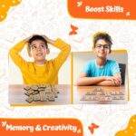 Skillofun Hindi Varnamala Wooden Board Game | Hindi Alphabet Puzzle for Kids with Swar Vyanjan Matra | Montessori Learning Toy for Language Development & Fine Motor Skills | Non-Toxic | 5+ Years - Image 5