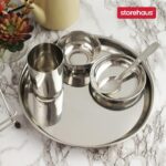 Stainless Steel 2 pc Katoris Kitchenware Set Ideal for Home, Restaurants and Family Use, Silver - Image 5