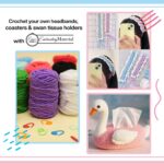 Embroiderymaterial Complete Crochet Kit Set for Beginners – DIY Crochet Making Kit with Wool, Crochet Needles, Stitch Markers & Tools – Perfect Crochet Kit for Kids and Adults (Set of 12) - Image 8