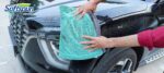 SOFTSPUN Microfiber Cloth for Car 1400 GSM 40x60 cms 1 Pc Aqua Blue/Grey | Twisted Loop Super Absorbent Towel - Edgeless Design with Plush Pile and Lint Free Cloth for Drying and Detailing. - Image 3