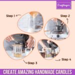 Craftinger Soy Wax Flakes for Candle Making | 100% Natural Soy Wax | Eco-Friendly, Clean-Burning, and Easy to Use (1, Kilograms) - Image 3
