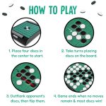 Funskool Othello Classic, Strategy Game, Board Game for Kids, Adults, Families, Educational, Fun, 2 Players, Family Fun, Learning Activity Toy for Childrens, Gift Set for Kid, Ages 7+ Years - Image 4