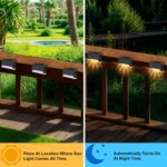 BRITSPEAR Solar Light Outdoor Garden Waterproof Stair Deck Pool Patio Fence Gate Yard Floor Step Railing Balcony Sunlight for Home (4, Standard) - Image 4