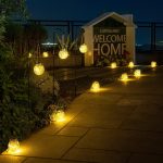 ROSHWEY Solar Lantern, 2 Pack Garden Decor Lights Waterproof Outdoor Lanterns with 30 LED Solar Lights Patio Hanging Lights for Backyard Fence Pathway Porch Decorative, Warm White - Image 4