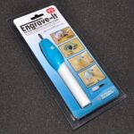 WISHBONE ENGRAVE IT Engraving Pen Etching Carving It Name Machine Electric with Tool Nib for Jewellery and All Glass Metal Plastic Wood | DIY Engraver Tool for Name Writing, Craft & Personalization