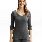 Jockey Women's Super Combed Cotton Rich Three Quarter Sleeve Thermal Top with StayWarm Technology