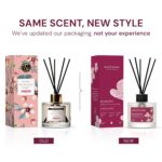 Soul & Scents Ocean and Blossom Reed Diffuser Set - 120ml with Free 6 Fiber Reed Sticks Each | Toxin Free & Stress Relief | Long Lasting | Room Freshener for Home, Bedroom & Office| Combo Pack of 2 - Image 3