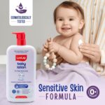 LuvLap Baby Lotion with Milk Protein - 700ml, Suitable for Baby’s Delicate Skin, 24 Hour Protection for Sensitive Skin, Shea Butter and VIT E, Paraben Free, Sweet Almond Oil, Dermatologically Tested - Image 2