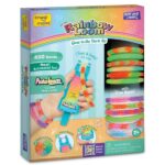 Imagimake Rainbow Loom Glow in the Dark Kit | Bracelet Making kit with 450+ Bands & Clips | Auto Loom Tool |DIY Art & Craft Kit |Travel Toys | Creative Gift for Girls Age 7+