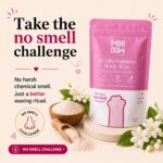 4 in 1 Mogra Full Body Wax Powder Tan Removal Hair Removal Skin Brigtening Full Body Polishing Waxing Powder For Women 10 Min Body Hair Removal Wax Powder Made For Sensetive Skin 80g (Body Wax) - Image 3