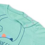 YUV Infant Baby Boys and Girls 100% Cotton Clothing Set - Pack of 2 Tshirts & Shorts - Image 3