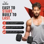 Slovic Dumbbell Set 20 KG (10 KG x 2) | Hexa Dumbbells Set for Home Workout | 20 KG Dumbbells Pair for Exercise | Gym Equipment for Home Workout | Anti Skid Rubber Dumbbells - Image 2