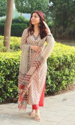 LookMark Women’s Viscose Rayon Kurta Set with Dupatta, Traditional Ethnic Wear - Image 5